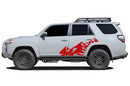 High mountain side graphics decals compatible with Toyota 4Runner