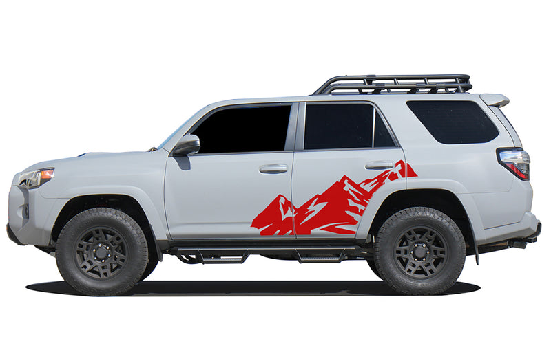 High mountain side graphics decals compatible with Toyota 4Runner