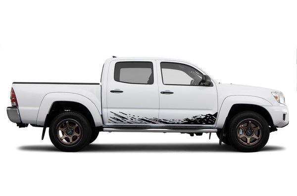 Lower mud splash side graphics decals for Toyota Tacoma 2005-2015