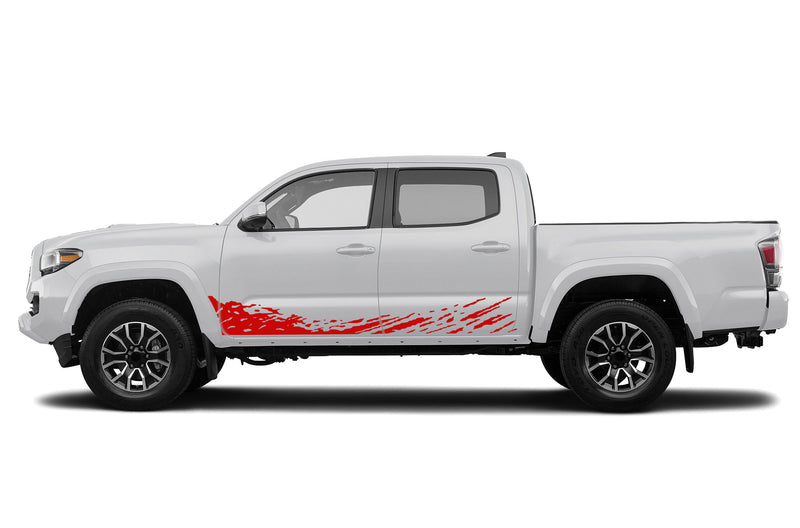 Lower mud splash side graphics decals for Toyota Tacoma