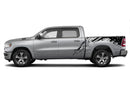 Mud splash side bed graphics decals for Dodge Ram