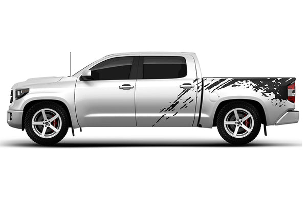 Mud splash side bed decals graphics compatible with Toyota Tundra 2007-2021