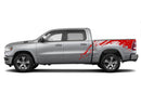 Mud splash side bed graphics decals for Dodge Ram
