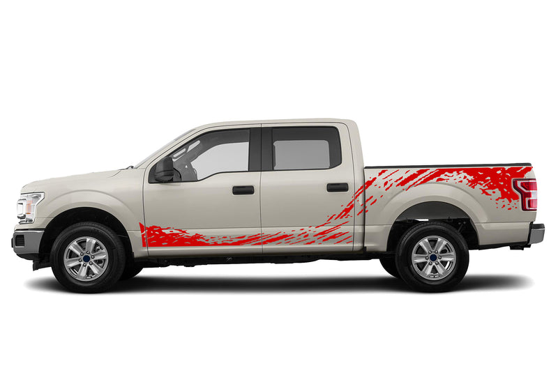 Mud splash side graphics decals for Ford F150 2015-2020