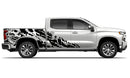 Nightmare shredded decals graphics compatible with Chevrolet Silverado