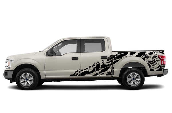 Nightmare shredded graphics decals for Ford F150 2015-2020