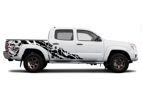 Nightmare shredded graphics decals for Toyota Tacoma 2005-2015