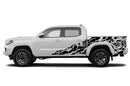Nightmare shredded side graphics compatible decals for Toyota Tacoma