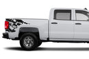 Nightmare side bed graphics decals for Chevrolet Silverado 2014-2018