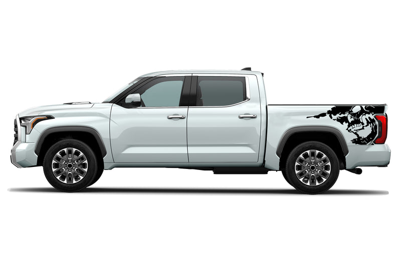 Nightmare side bed graphics decals for Toyota Tundra