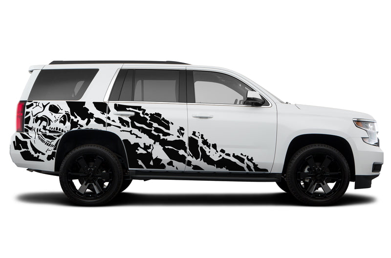 Nightmare side graphics decals for Chevrolet Tahoe 2015-2020