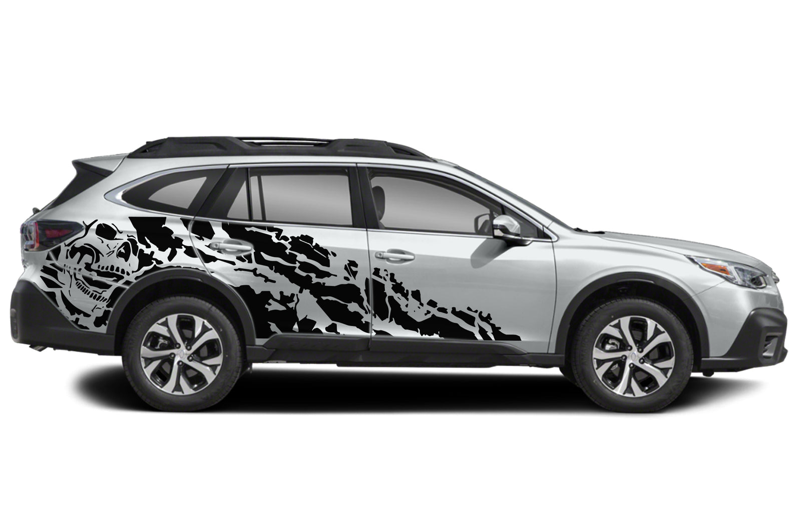 Outback Decals Nightmare side graphics decals for Subaru Outback