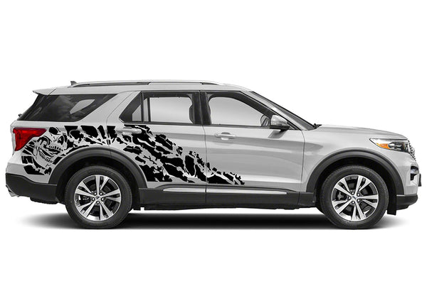 Nightmare side graphics decals for Ford Explorer