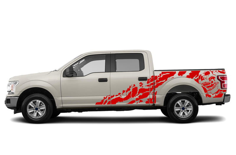 Nightmare shredded graphics decals for Ford F150 2015-2020