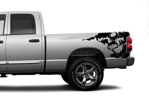 Nightmare side bed decals graphics compatible with Dodge Ram 2002-2008