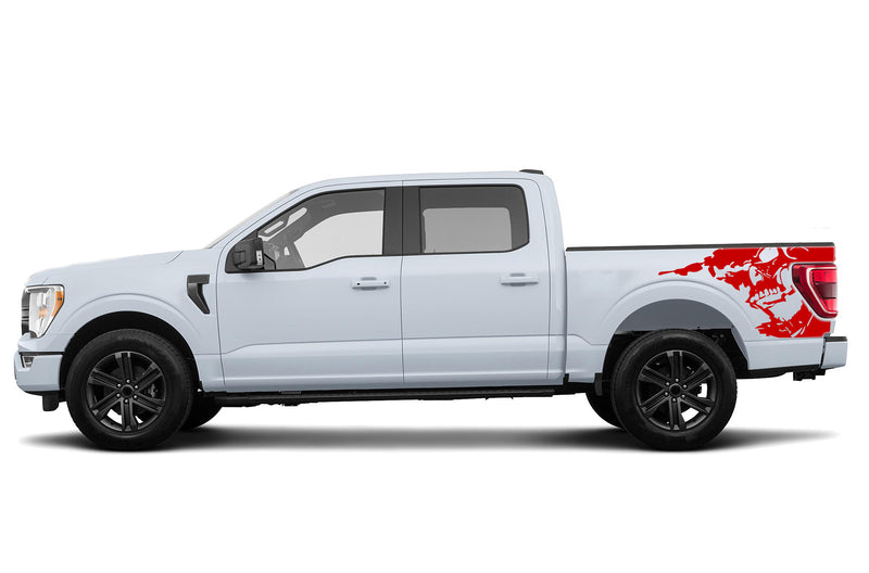 Nightmare side bed graphics decals for Ford F150