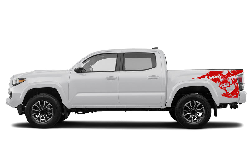 Nightmare side bed graphics decals for Toyota Tacoma