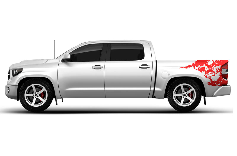 Nightmare side bed graphics decals for Toyota Tundra