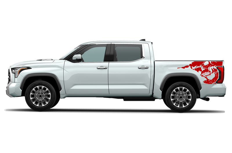 Nightmare side bed graphics decals for Toyota Tundra