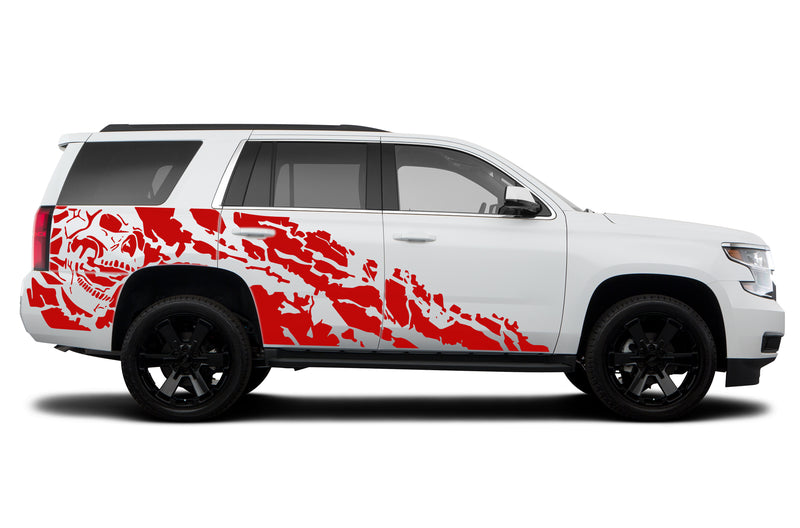 Nightmare side graphics decals for Chevrolet Tahoe 2015-2020