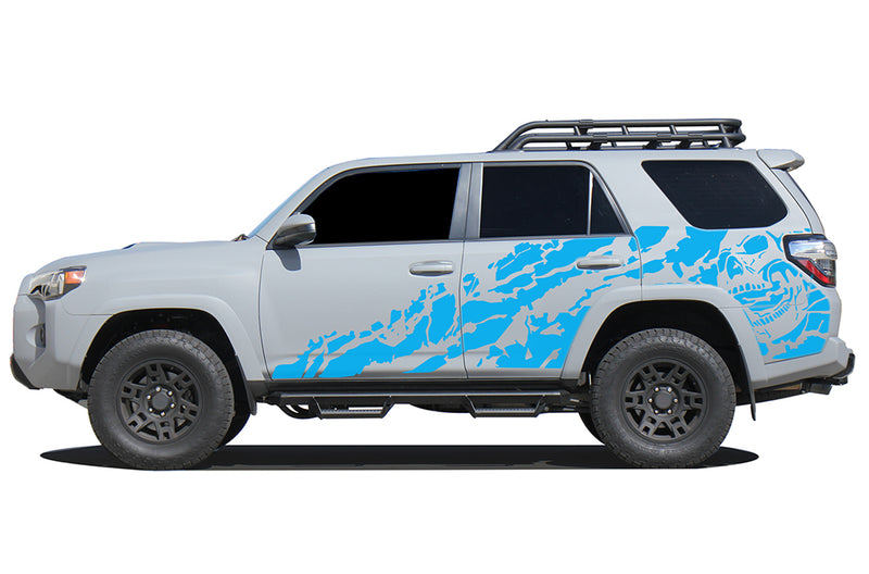 Nightmare side graphics decals compatible with Toyota 4Runner