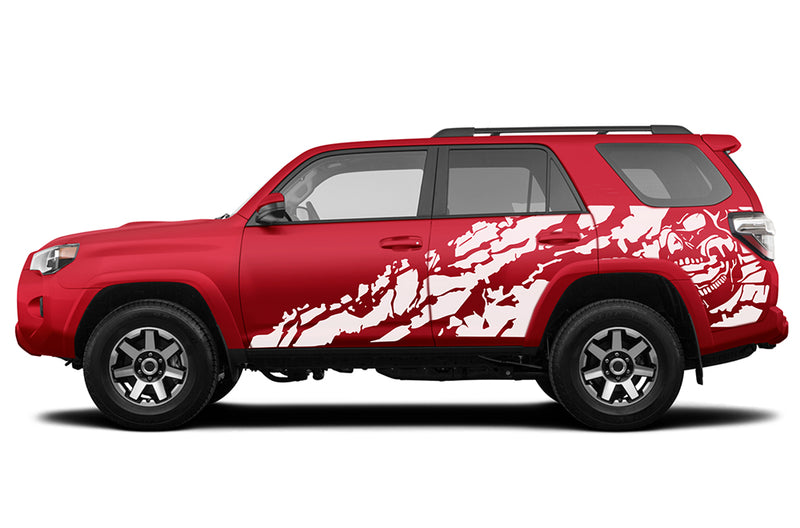 Nightmare side graphics decals compatible with Toyota 4Runner