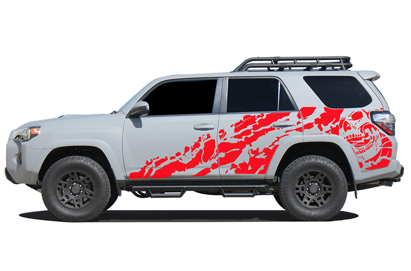 Nightmare side graphics decals compatible with Toyota 4Runner