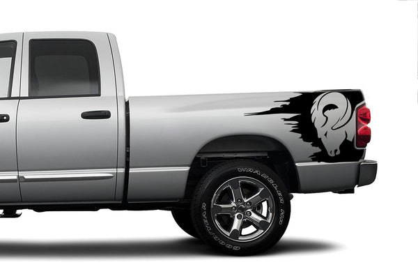 Ram side bed graphics decals for Dodge Ram 2002-2008