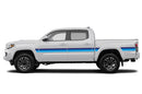 Retro themes side center graphics decals for Toyota Tacoma