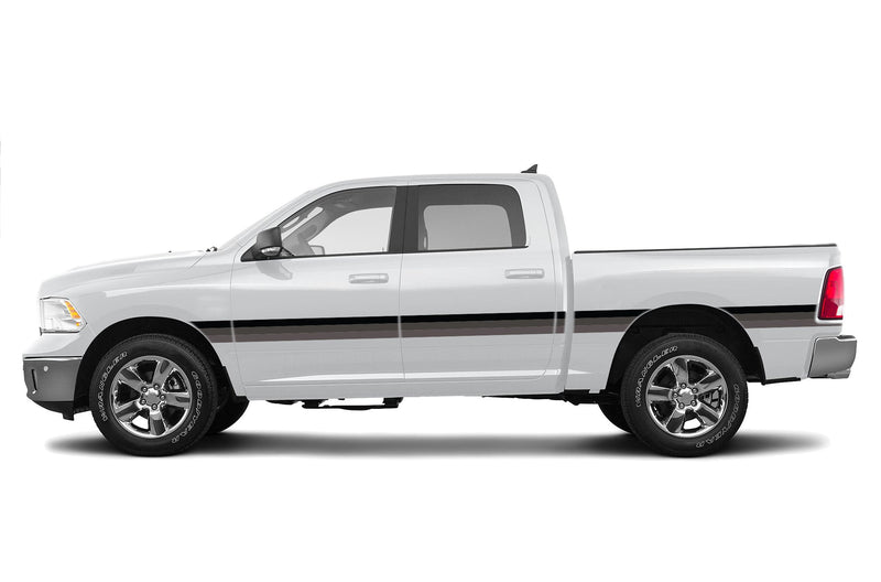 Retro themes hood graphics decals for Dodge Ram 2009-2018