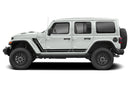 Retro style double stripes graphics decals compatible with wrangler JL