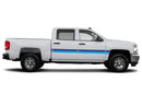 Retro themes center graphics decals for Chevrolet Silverado 2014-2018