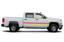 Retro themes center graphics decals for Chevrolet Silverado 2014-2018