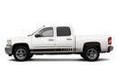 Rocker panel stripes decals for Chevrolet Silverado 2007-2013