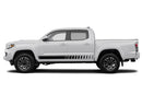 Rocker panel side stripes graphics compatible decals for Toyota Tacoma