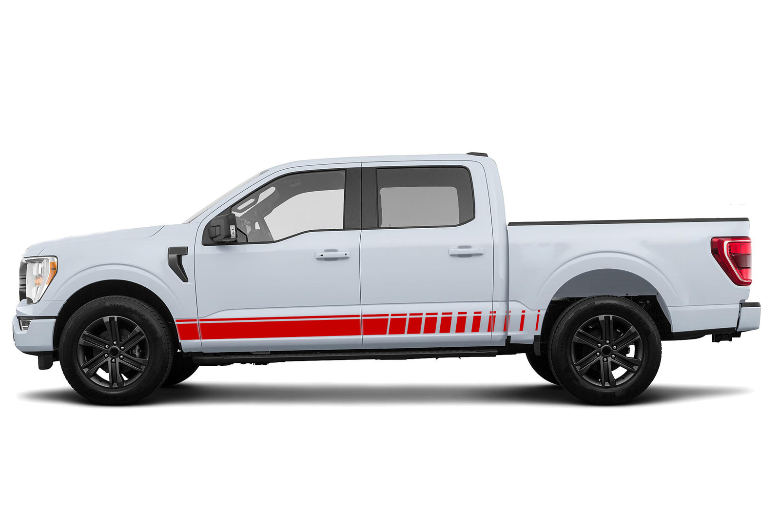 F250 Rocker Panel Decal Rocker panel side stripes graphics decals for Ford F150