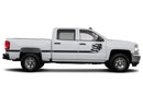 Us flag stripes graphics decals for Chevrolet Silverado 2014-2018