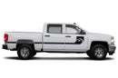 Mountain stripes graphics decals for Chevrolet Silverado 2014-2018