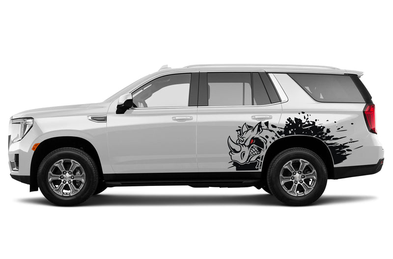 Side rhino splash graphics decals for GMC Yukon