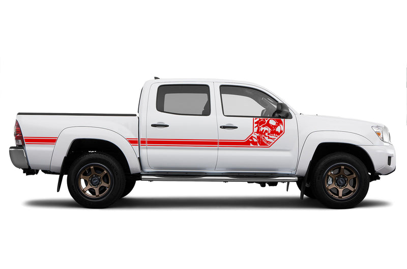 Side line nightmare stripes graphics decals for Toyota Tacoma 2005-2015