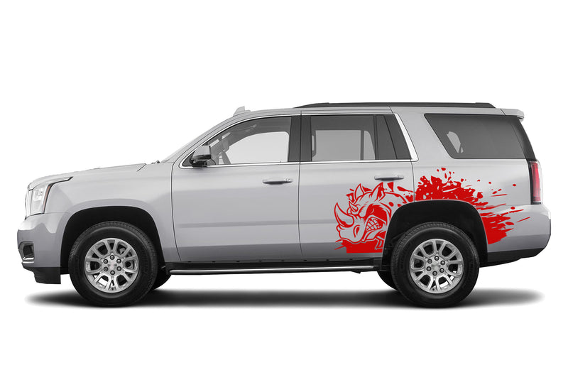 Side rhino graphics decals for GMC Yukon 2015-2020