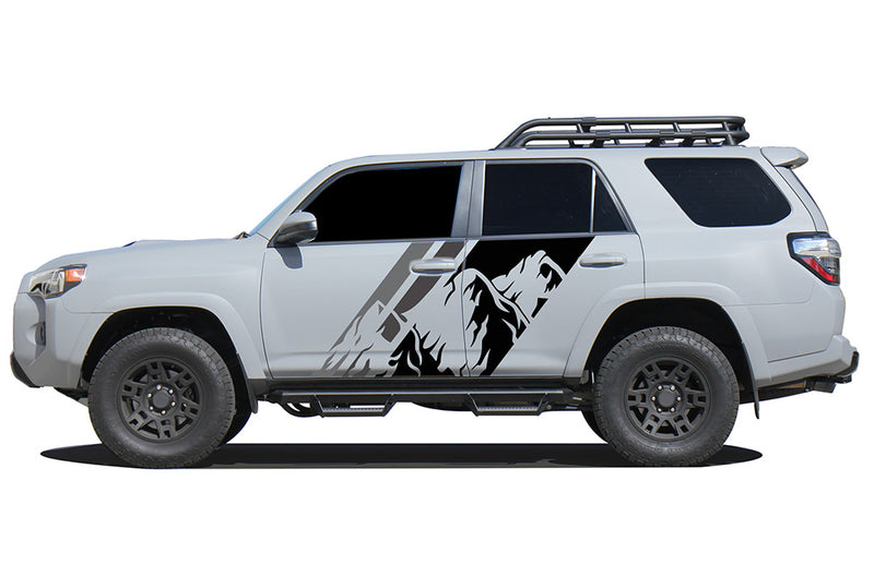 Triple mountain shape graphics decals for Toyota 4Runner