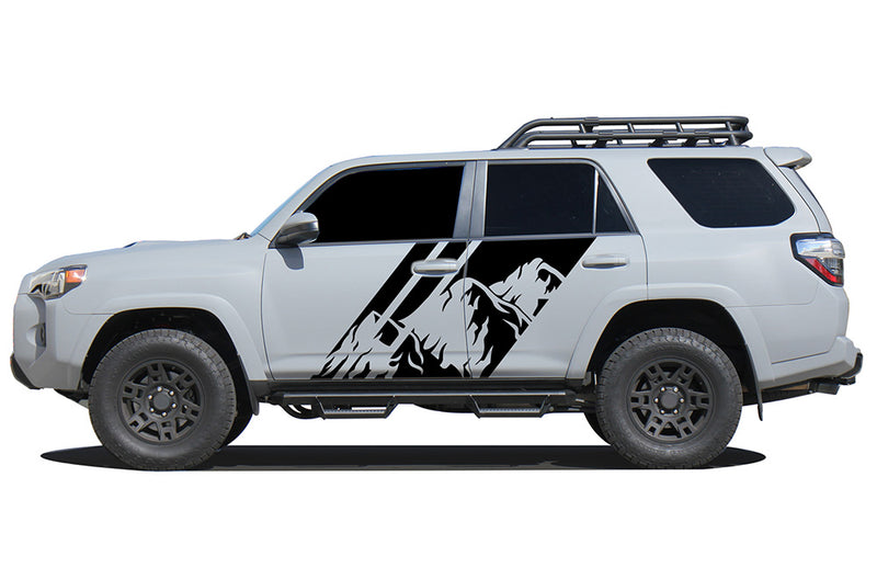 Triple mountain shape graphics decals for Toyota 4Runner