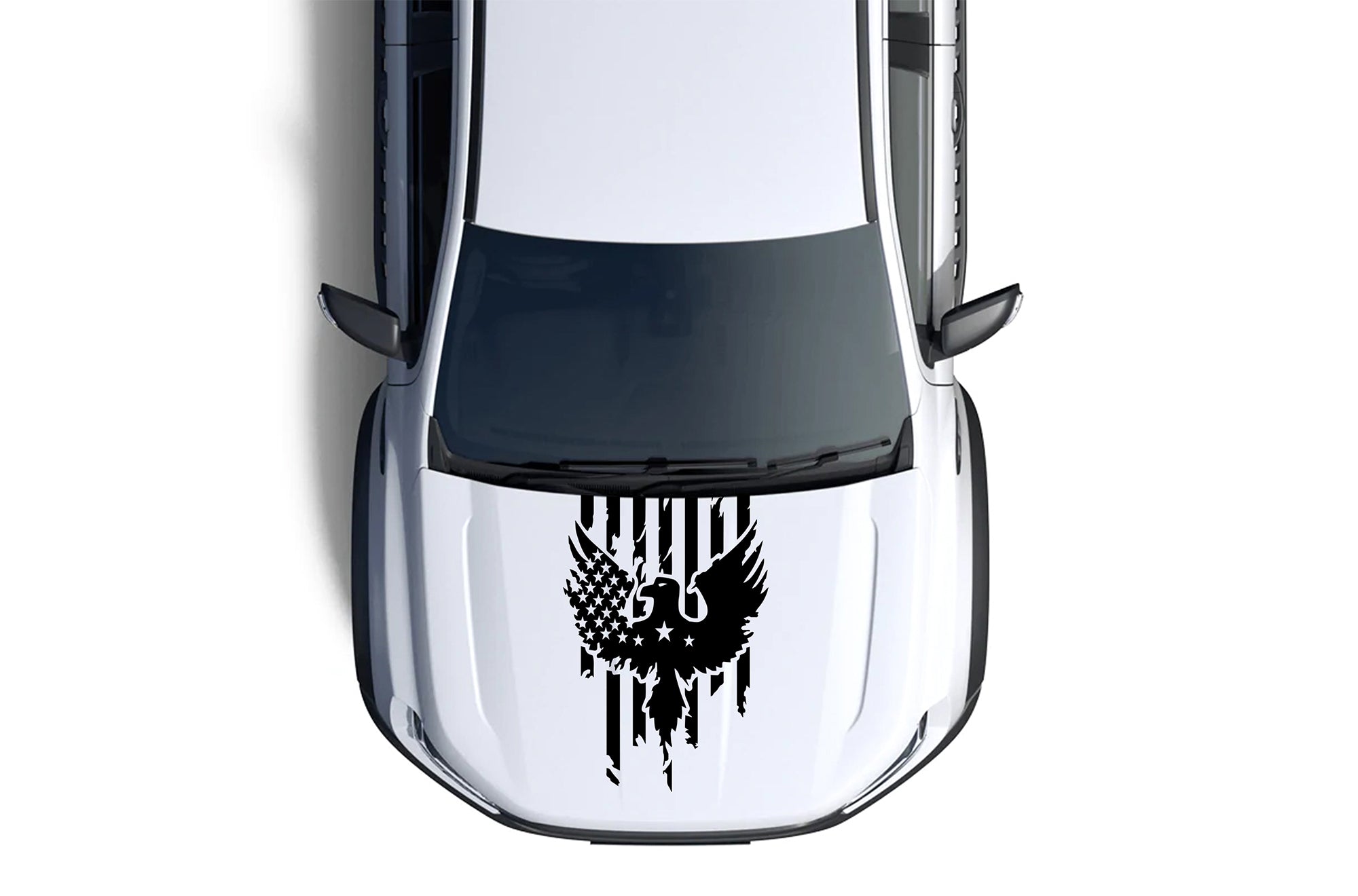 US flag eagle hood graphics decals for Ford Ranger 2019-2023