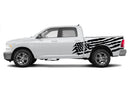 US flag side graphics decals for Dodge Ram 2009-2018