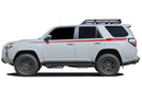 Upper stripes graphics decals compatible with Toyota 4Runner 2010-2024